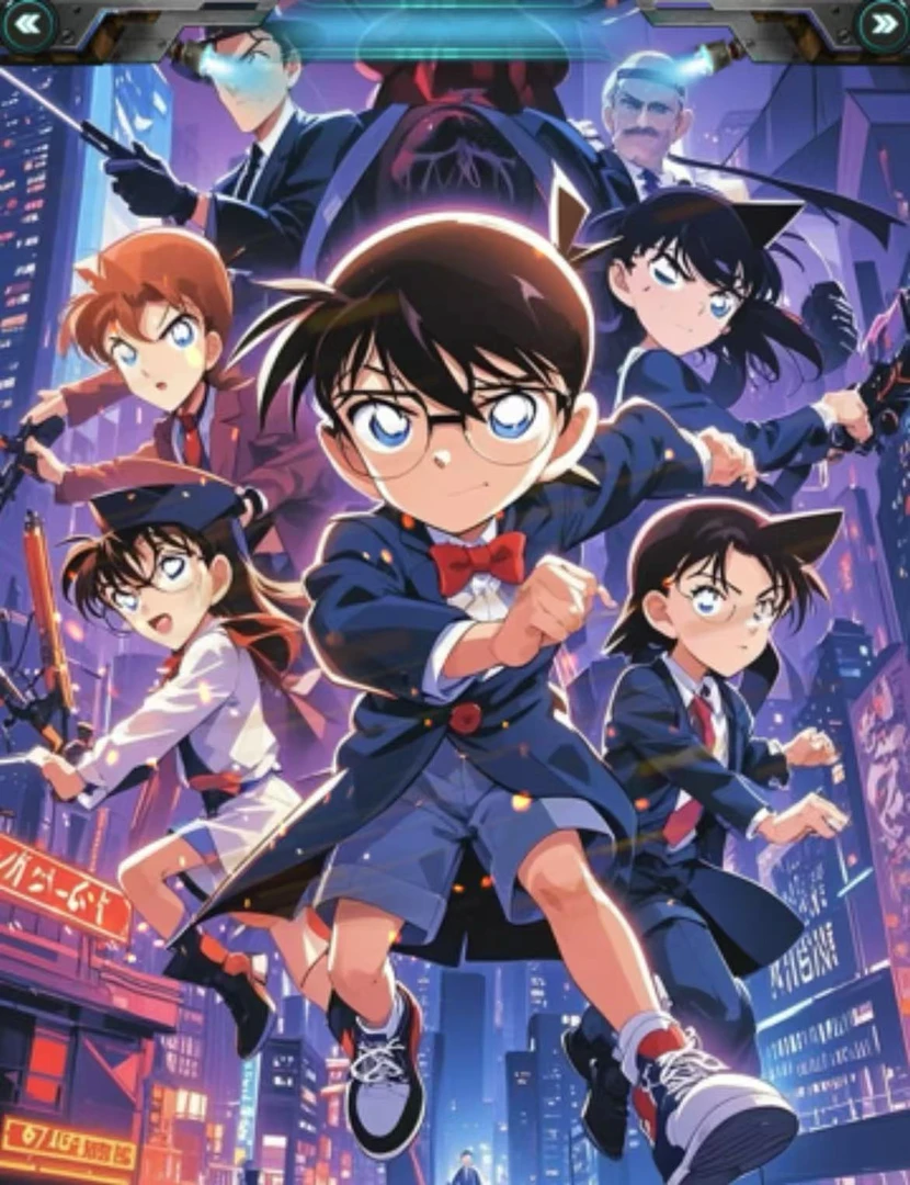 【柯南全员强娶破产该计划】筹码吧唧炫彩毛绒吧唧徽章同人二创吧唧