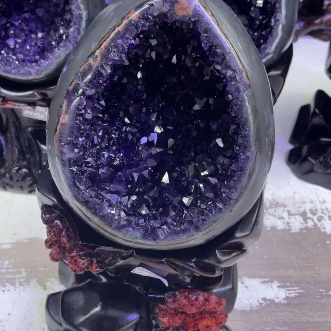 未镶嵌大型摆件（非配饰）紫晶