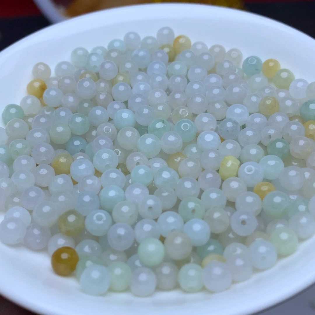 【闪购商品】翡翠手链未镶嵌卡5.4冰淡紫50个