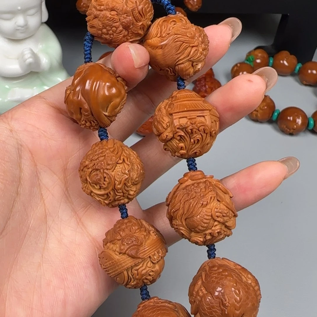 吊坠橄榄核龙生九子