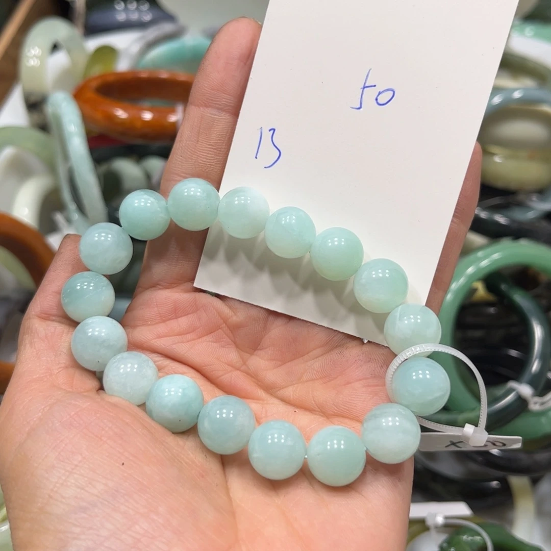 蛇纹石玉手镯未镶嵌三****作