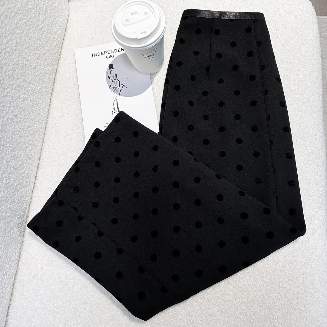 每个女生春季必备波点裙-ZM8965