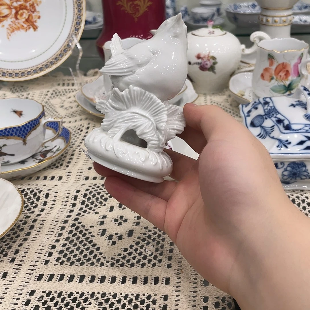 摆件中古一等鸟绘