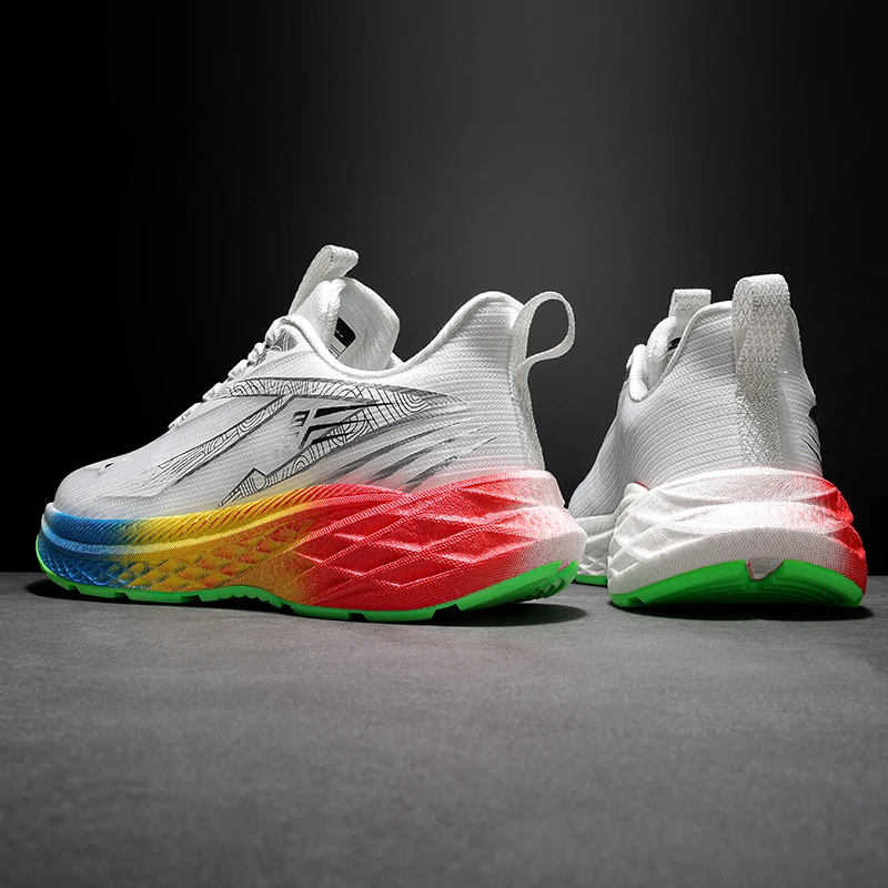 幻影熊-刀影IP联名跑步鞋春夏新款透气防滑耐磨男女同款网面鞋