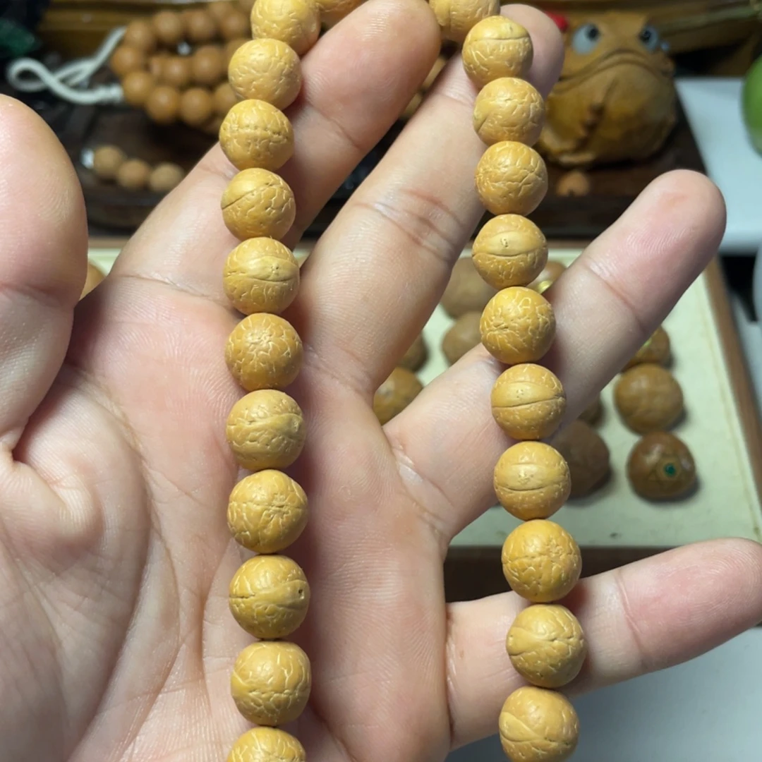 手串凤眼菩提老树厚皮壳12手持