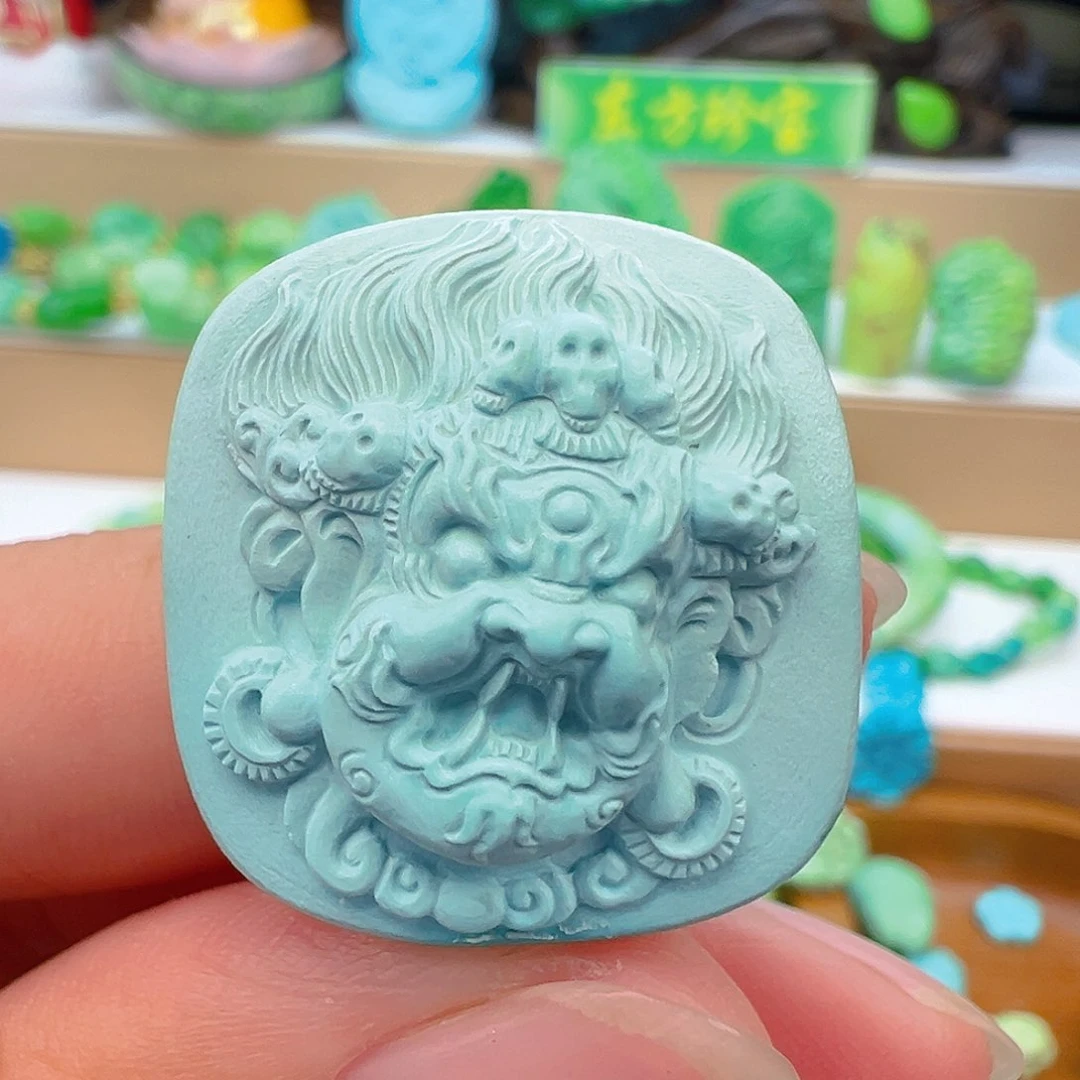 未镶嵌绿松石项链