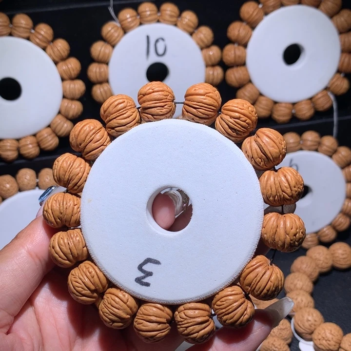 桃核手串野生大开口