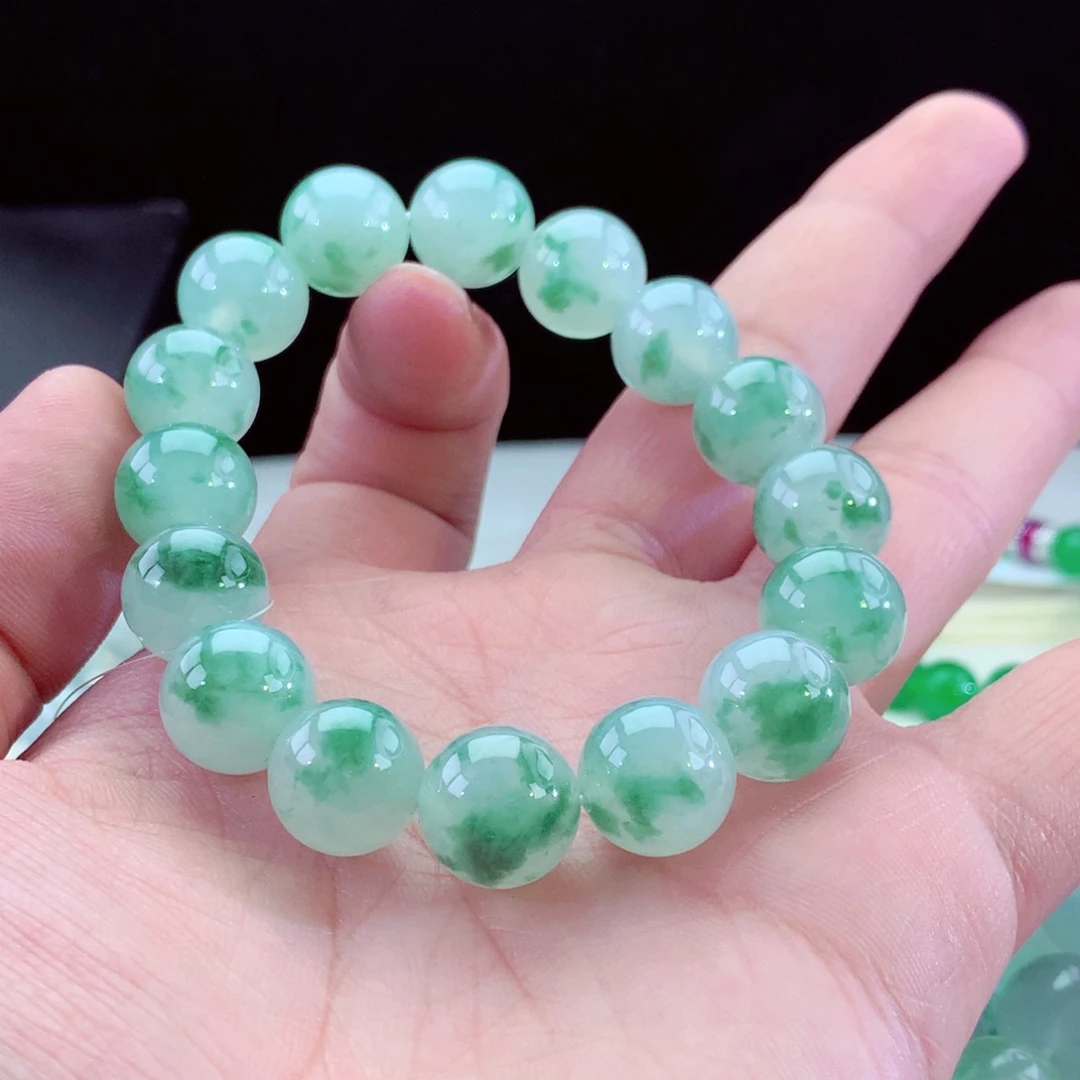 翡翠手链未镶嵌卡133