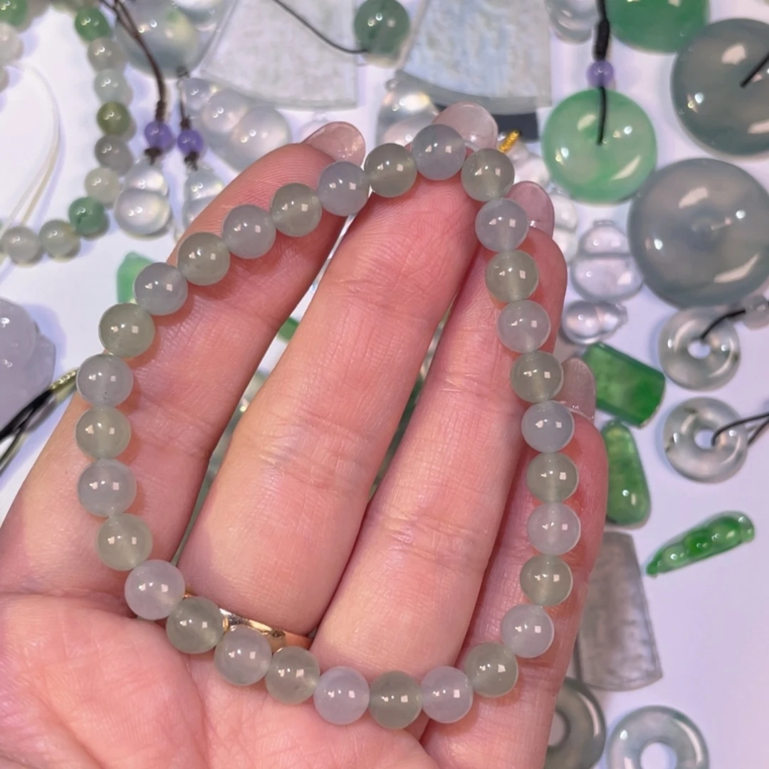 翡翠未镶嵌颈饰裸石6