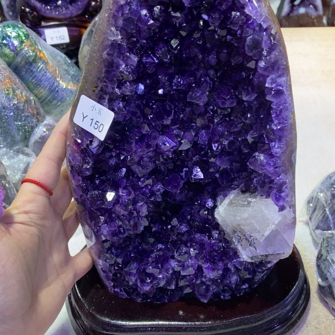 水晶摆件未镶嵌阜****装摆件