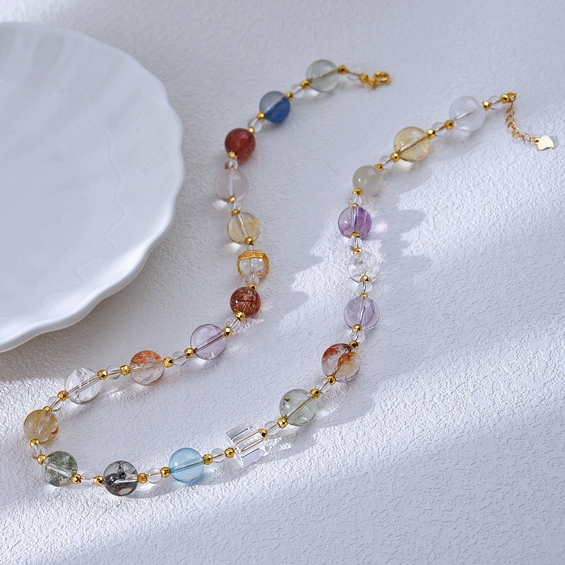 【圆满·链】水晶项链925（天然珠宝多样性发其一）