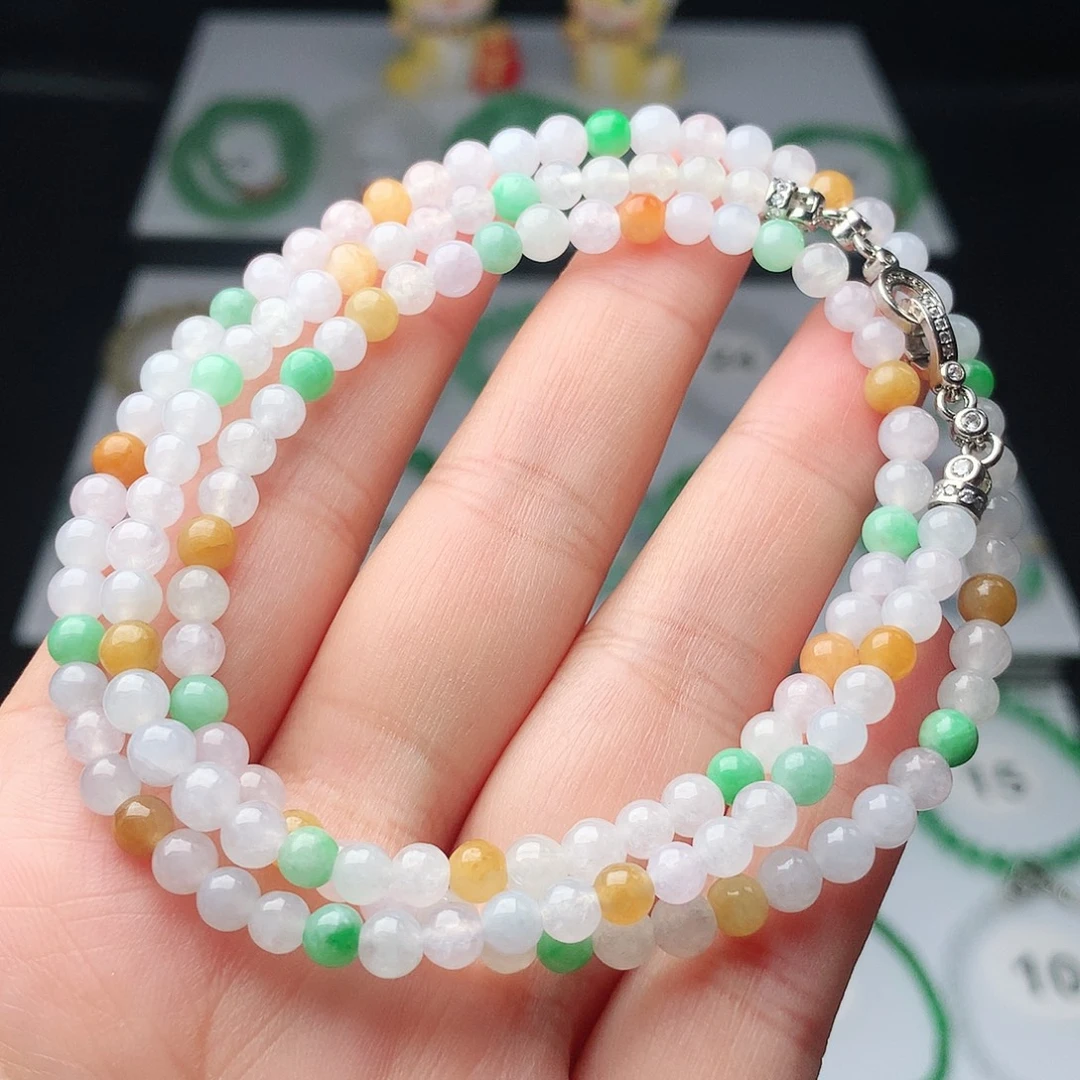 翡翠未镶嵌手链翡翠