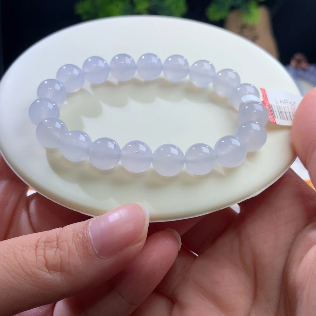 未镶嵌手串翡翠冰粉手串