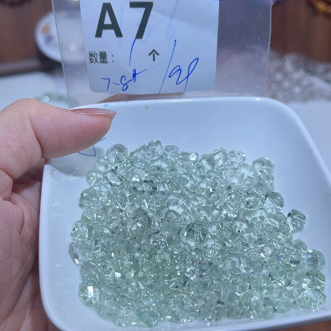 水晶珠宝半成品未镶嵌A7。