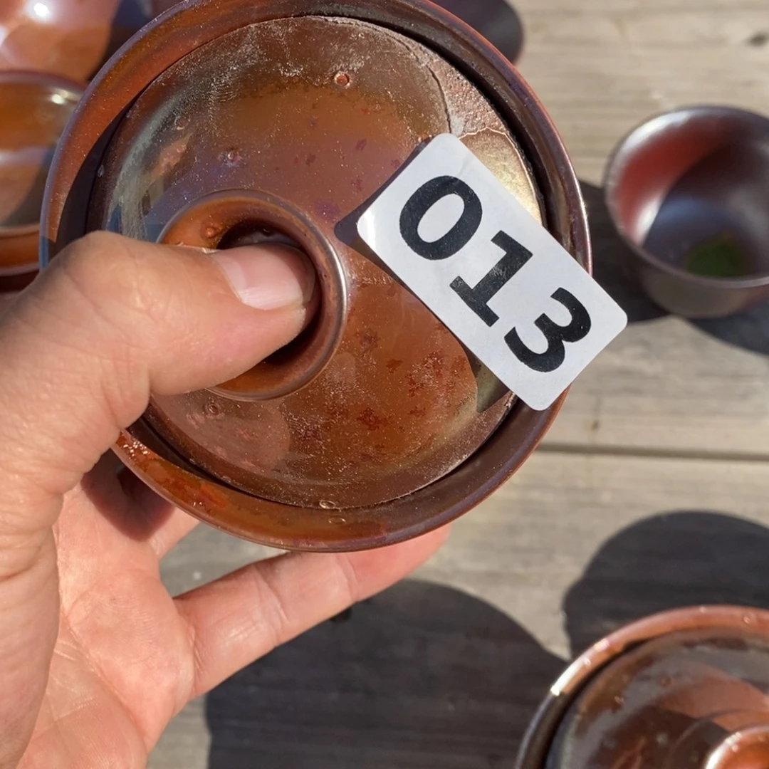 柴烧茶具陶瓷杯子