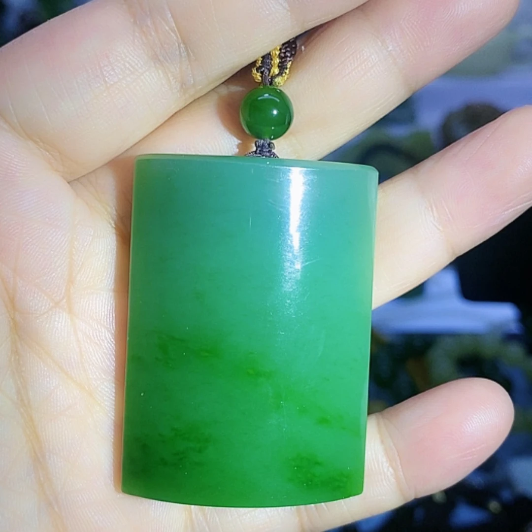 【闪购商品】未镶嵌和田玉（碧玉）挂件