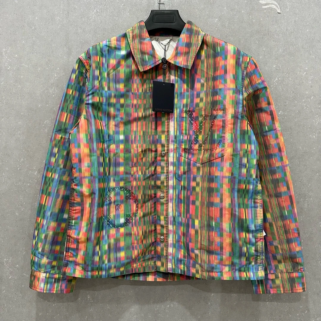 未使用 LouisVuitton/路易威登 25SS胶囊系列衬衫外套48码/006257