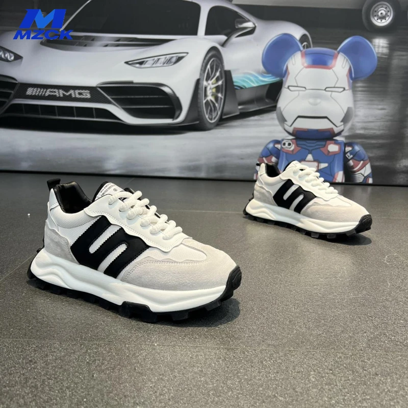 MZCK潮流老爹鞋男厚底休闲百搭透气男鞋增高韩版时尚男士运动跑鞋