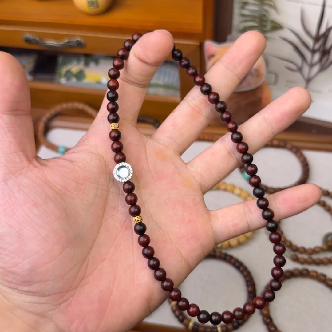 檀香紫檀（小叶紫檀）未镶嵌手串