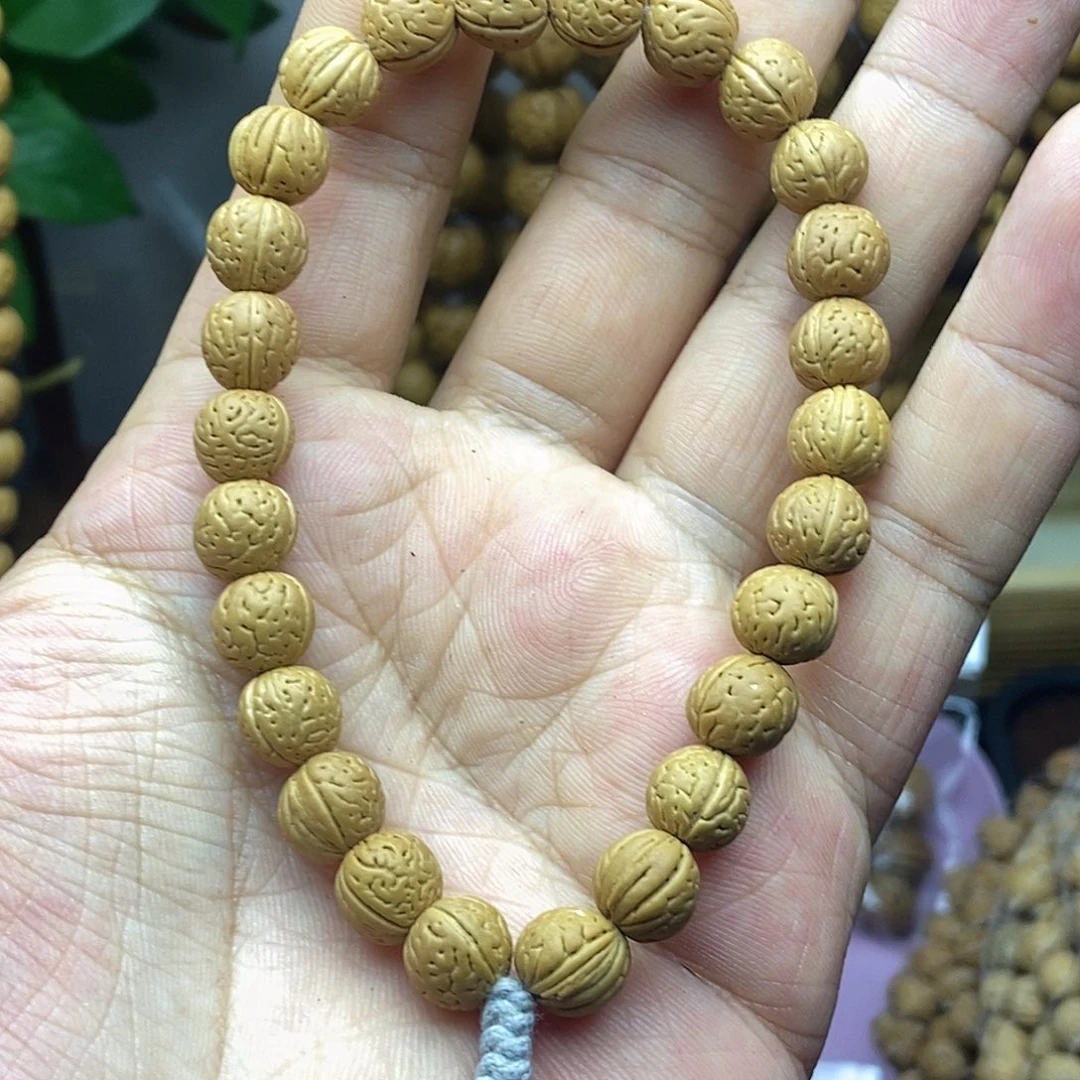 手串桃核9+矮桩手持