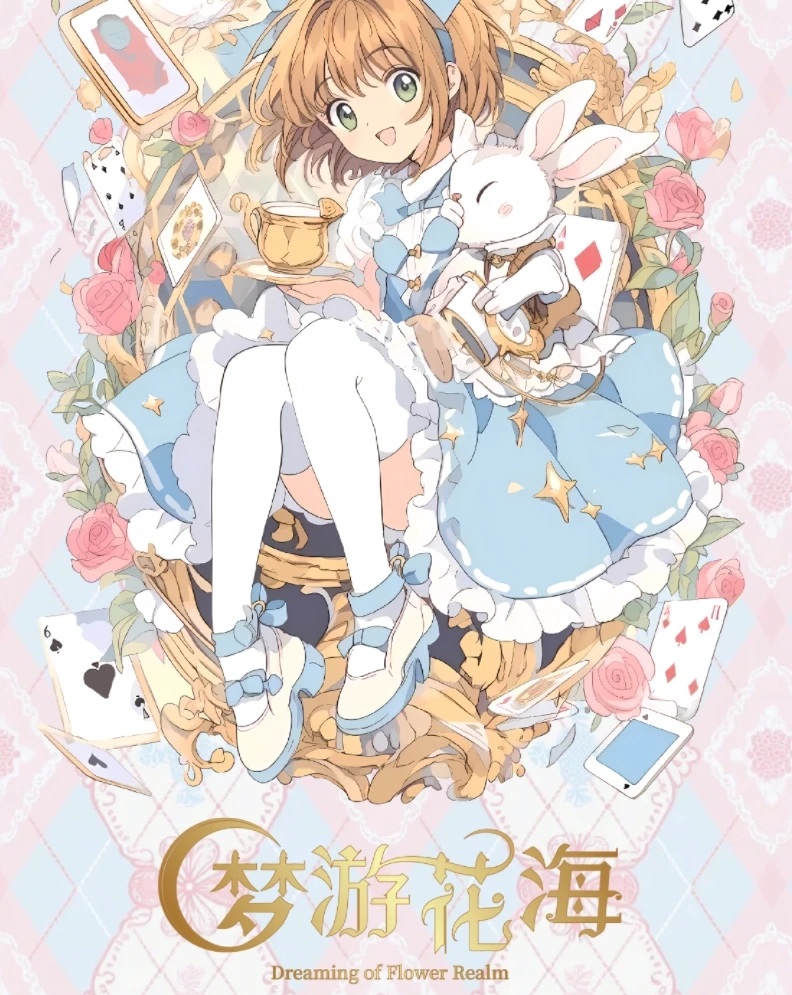 【盒盒】岚卡二弹梦游花海 魔卡少女樱 百变小樱二次元卡牌