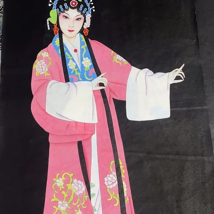 是纯手工纯亲绘作品