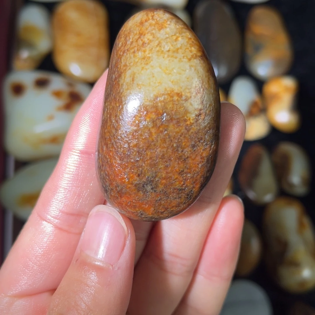 和田玉未镶嵌挂件57g