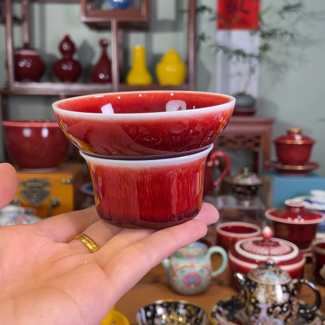清欢雅玩原矿郎红福利茶漏