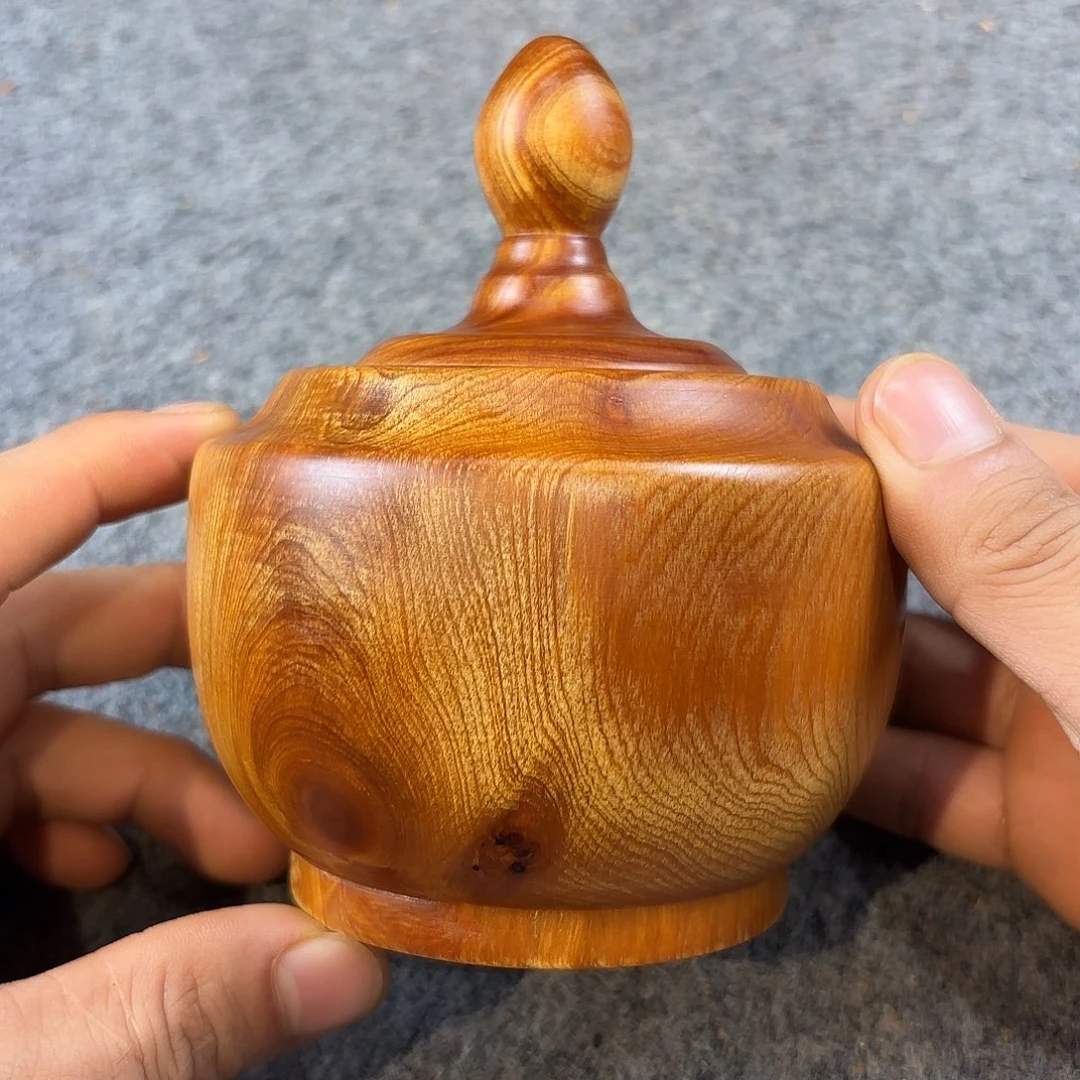 崖柏茶叶罐糖心料崖柏