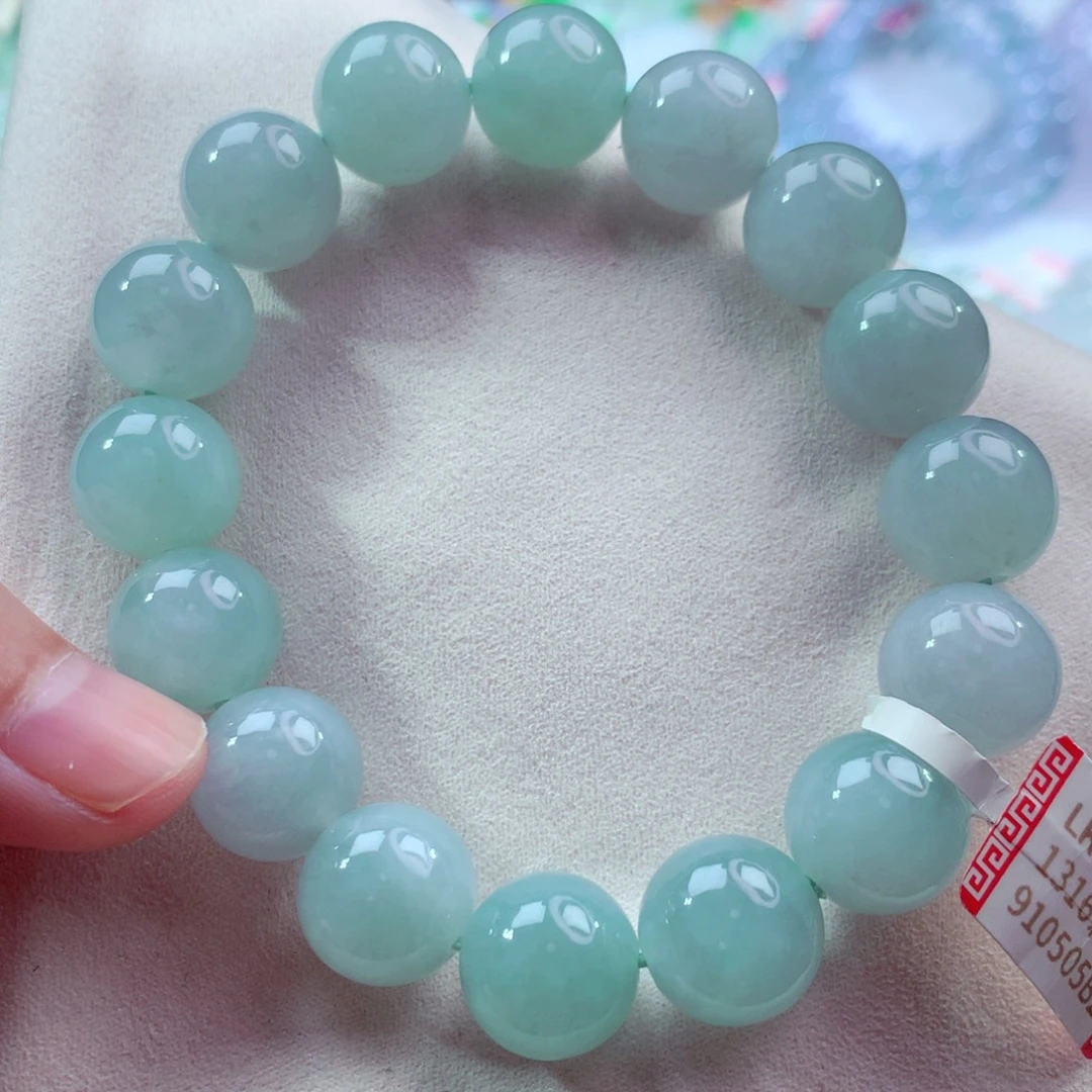 翡翠未镶嵌手链卡13