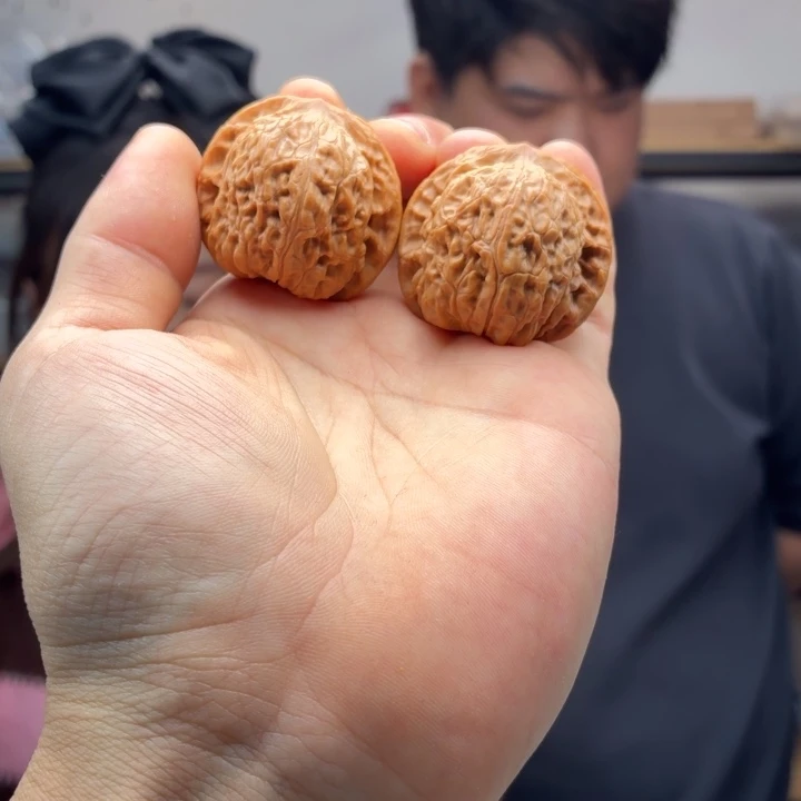把件文玩核桃35+平底锅狮子头