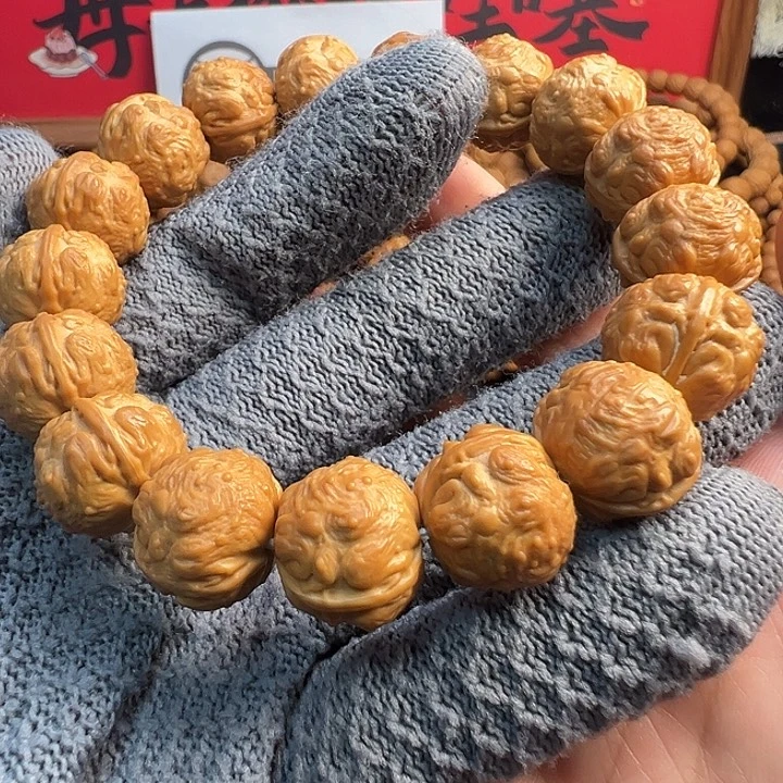 石***玉手串/手链核桃全品8号蝉王