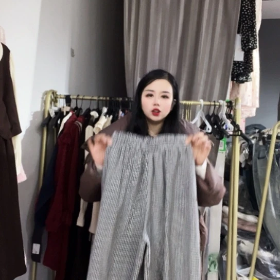 格子裤裤裙福利清版