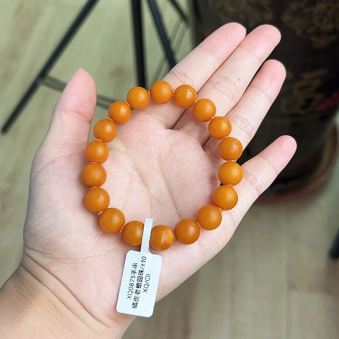 手链琥珀未镶嵌10M蜜蜡