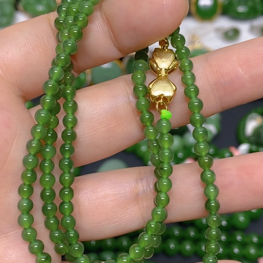 和田玉（碧玉）未镶嵌颈饰