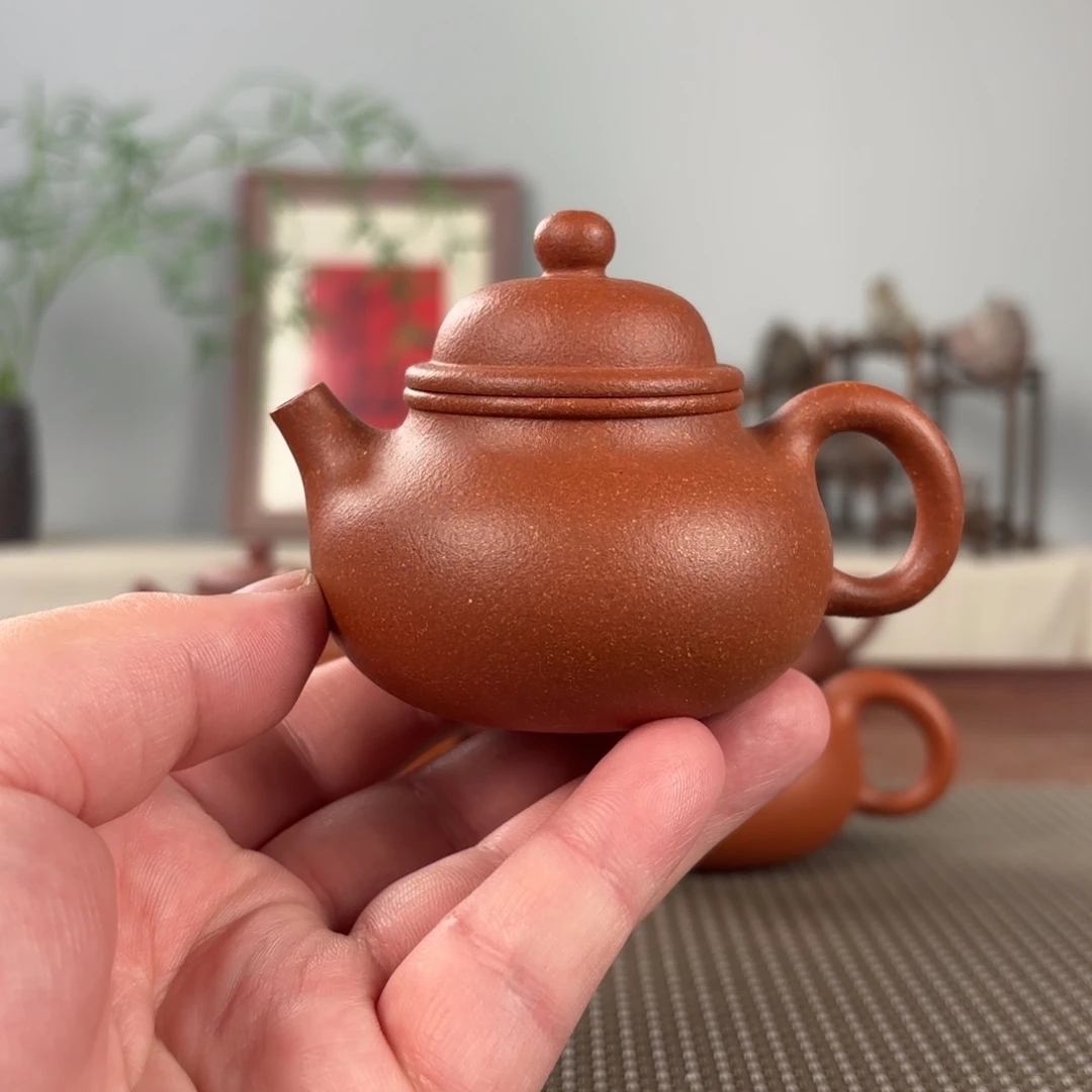 茶壶紫砂黄龙山原矿紫砂壶120
