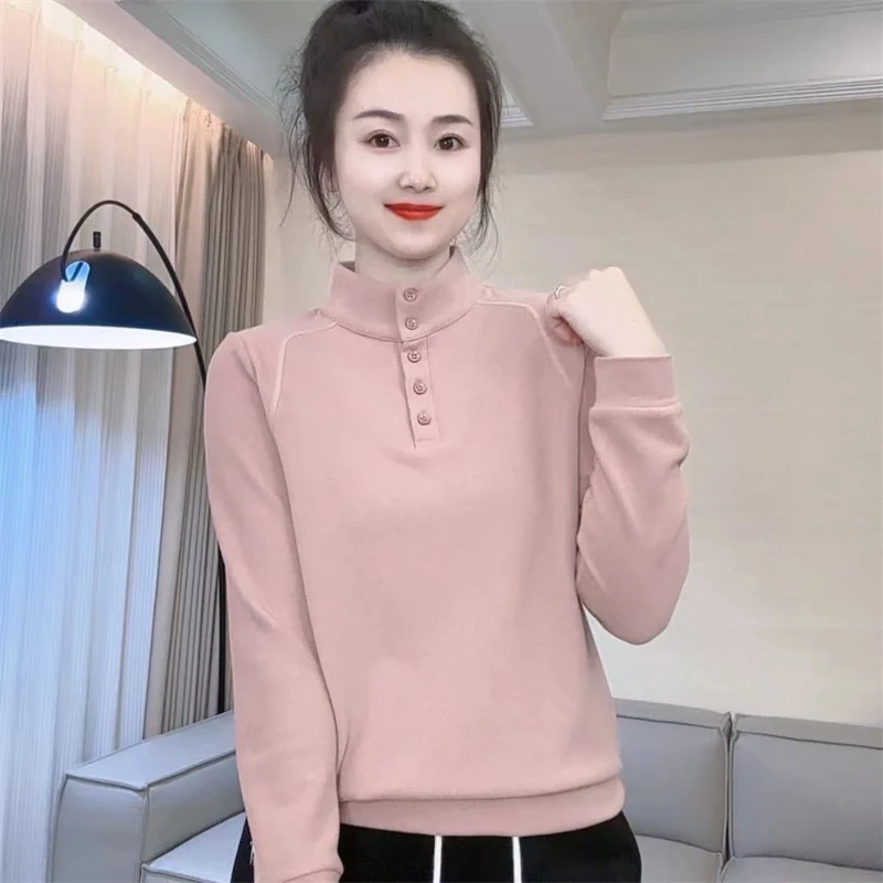 新款立领双面奥绒238款卫衣