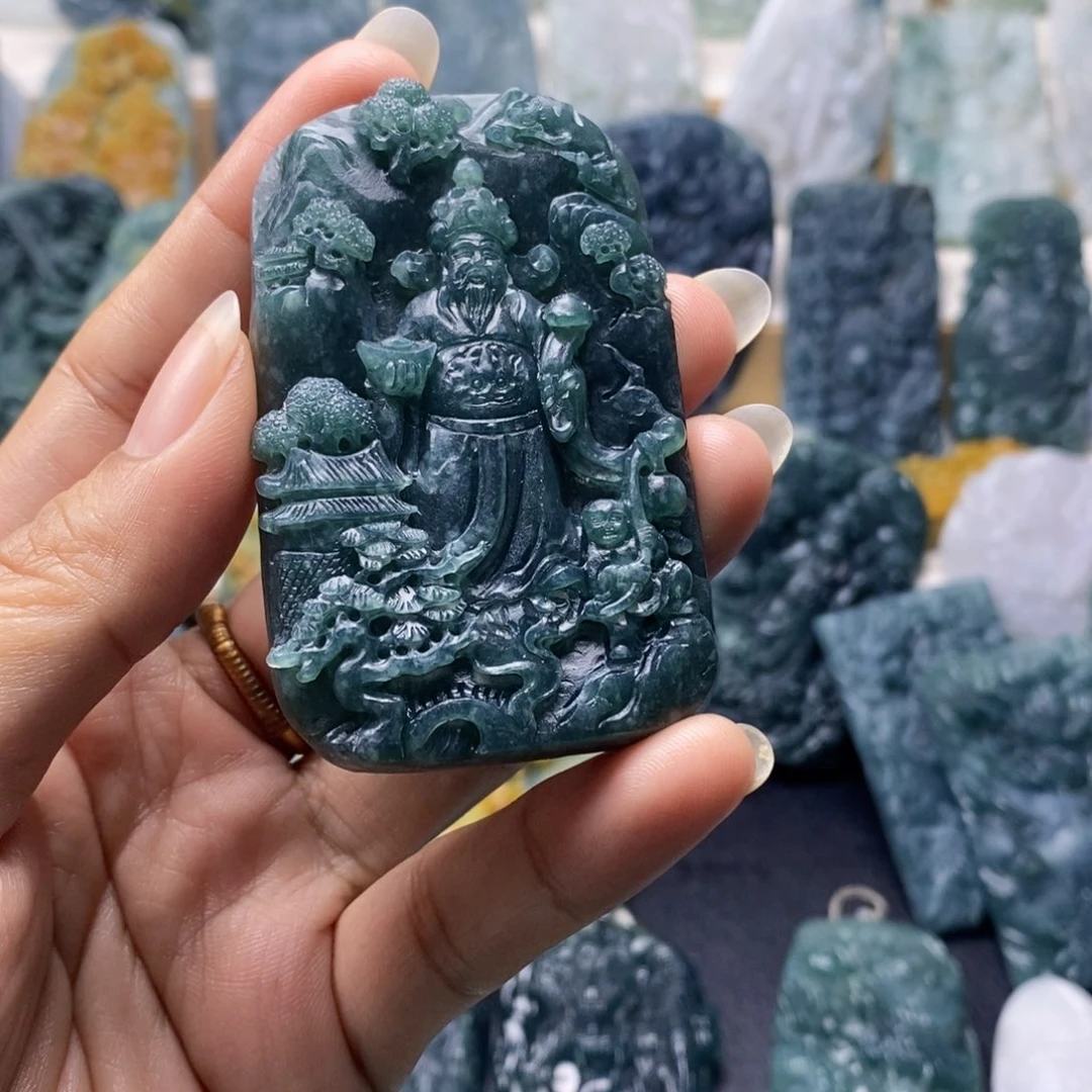 未镶嵌定制翡翠翡翠