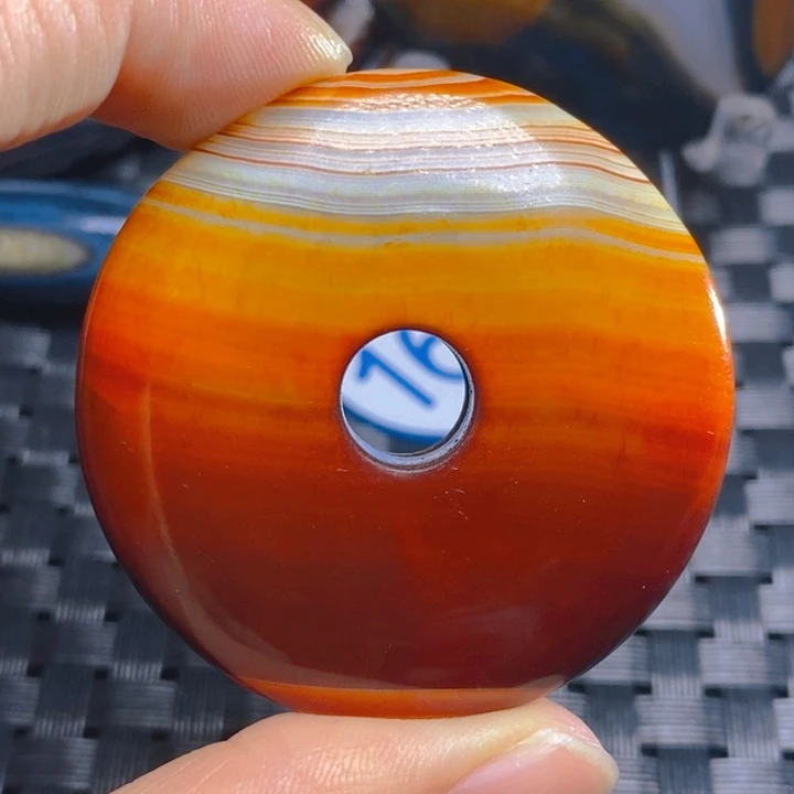 玛瑙/玉髓颈饰未镶嵌周*华