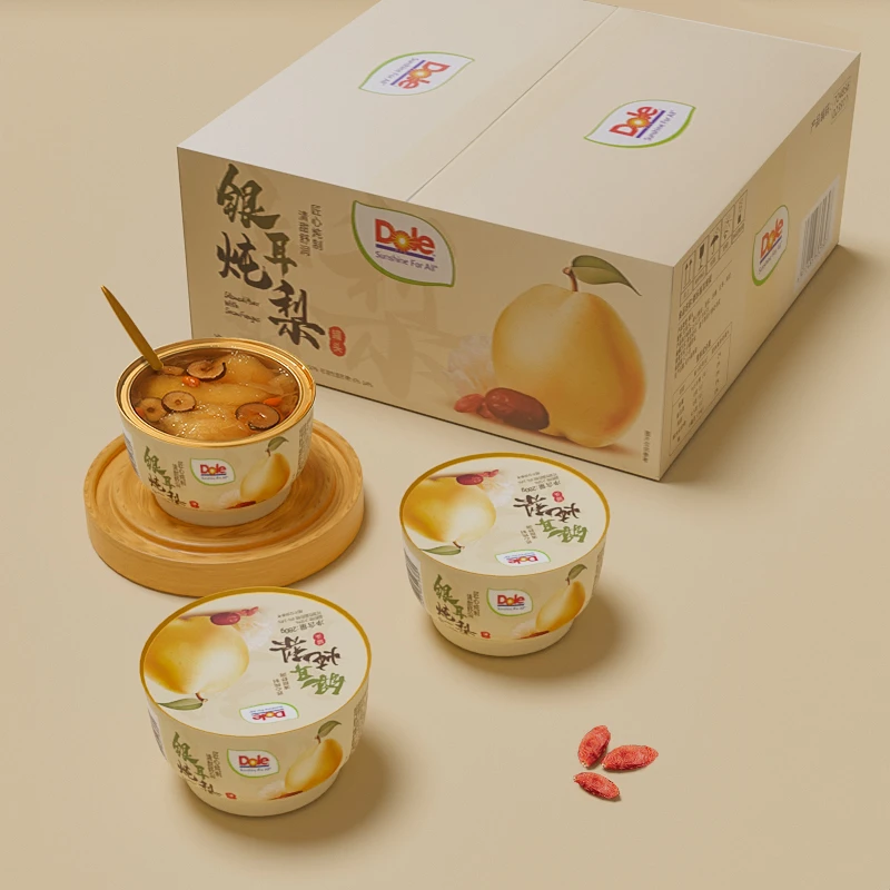 Dole都乐银耳炖梨罐头280g/罐匠心炖制清甜舒润鲜炖零食夜宵即食