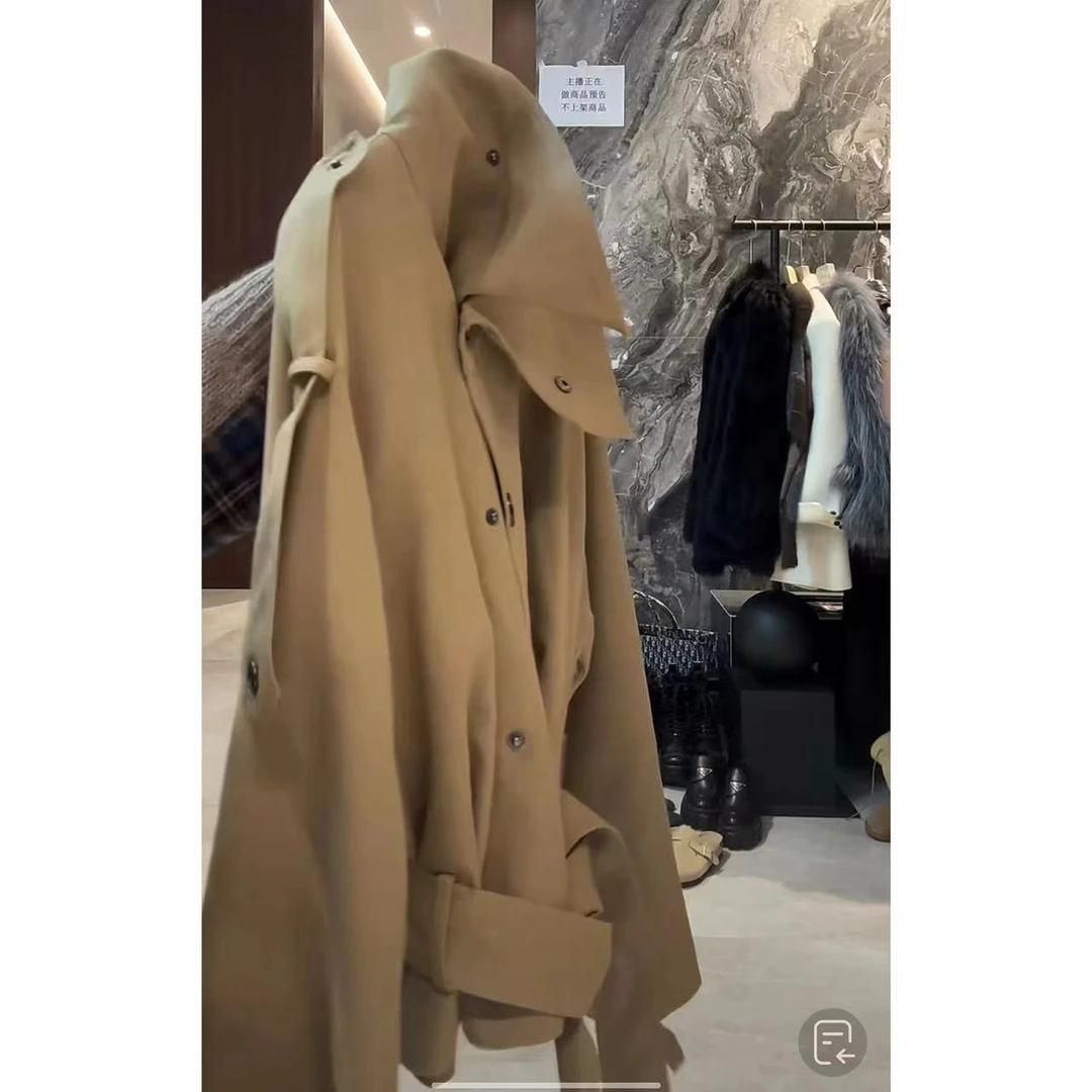 徐秋阳 环环相扣  百搭时尚休闲设计感显瘦显白外套11579