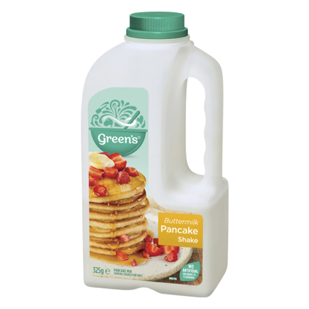 （8.8到期）两瓶酪乳味薄煎饼预拌粉摇摇瓶装325g