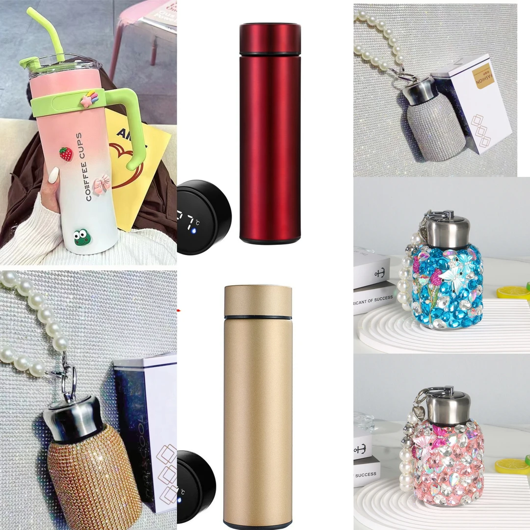 保温杯款式图片颜色随机发