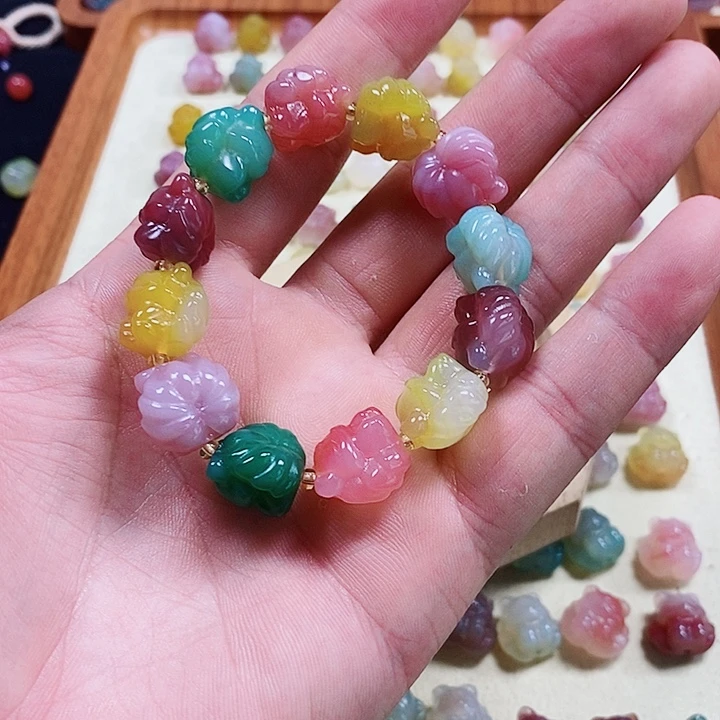未镶嵌翡翠手饰手串020