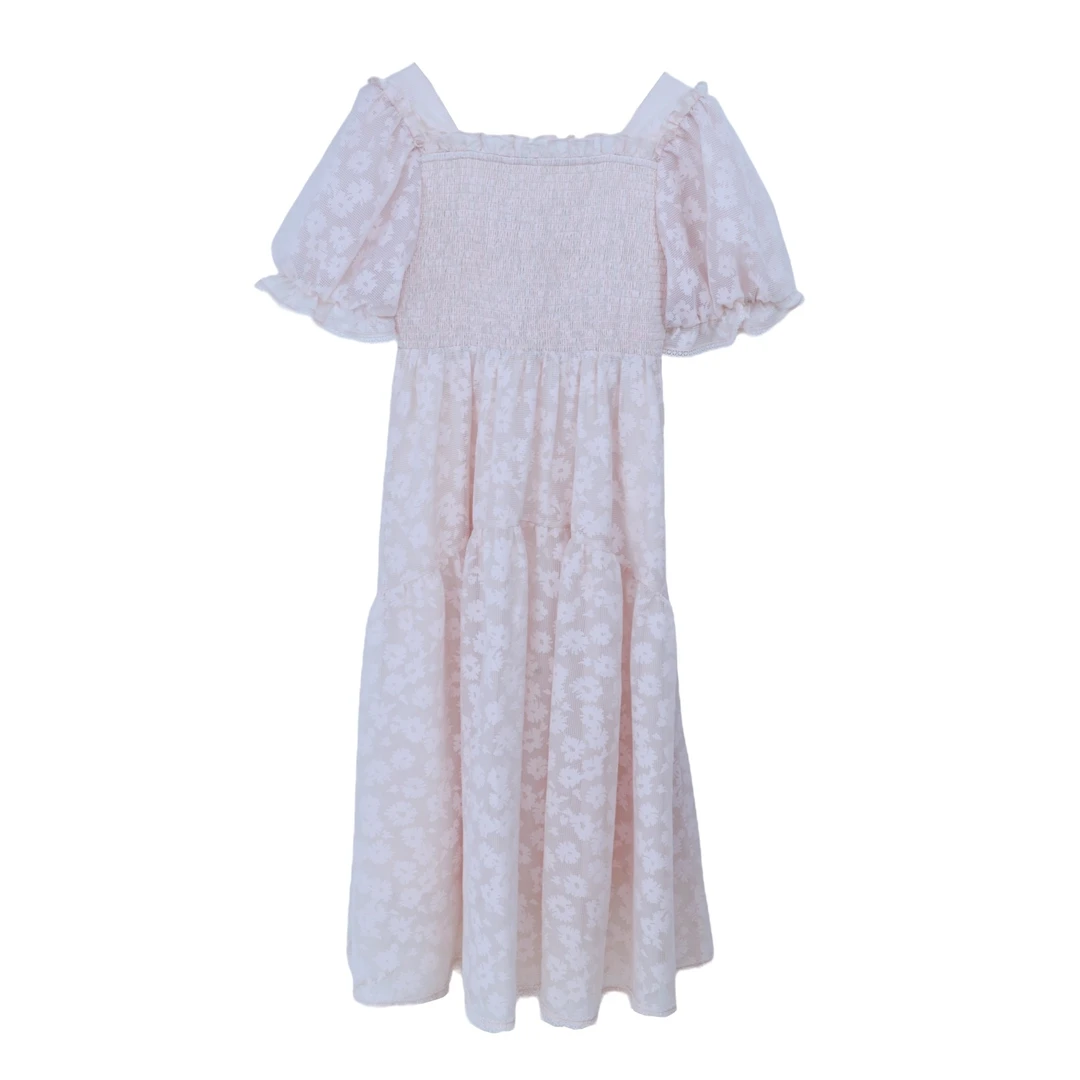 【小魏】气质时尚法式休闲连衣裙 XL7506