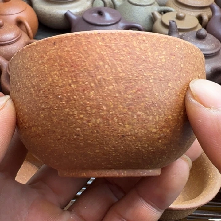 茶壶紫砂黄降坡泥料