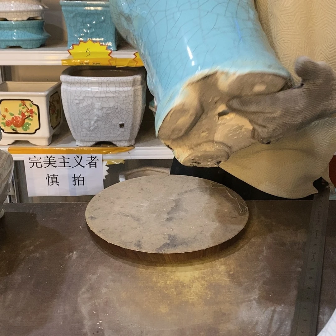 沐***?瑕疵花盆花盆里的花