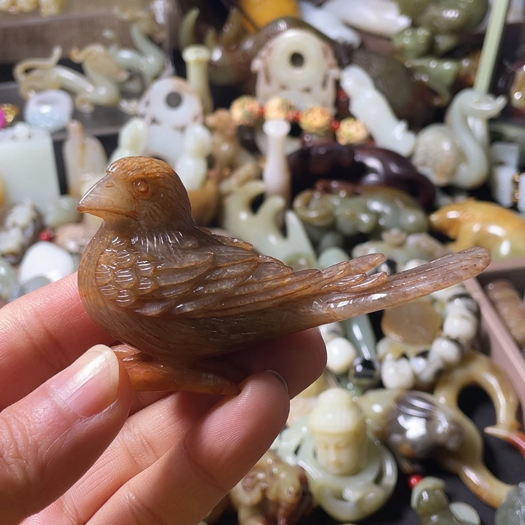 三***哥和田玉（糖玉）未镶嵌颈饰