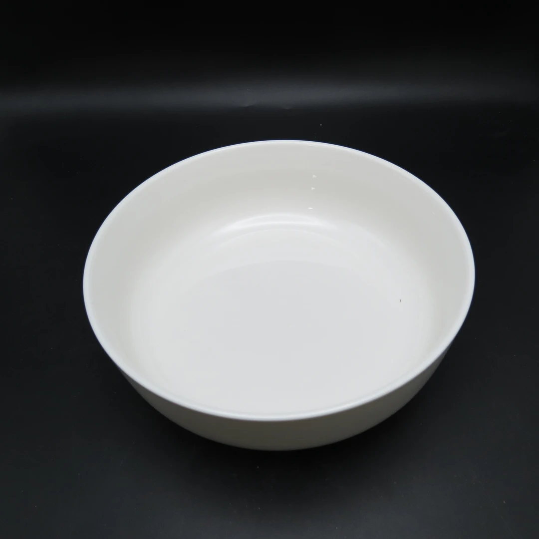 【夏日小酌】20*6cm 白色直身大碗  高温瓷