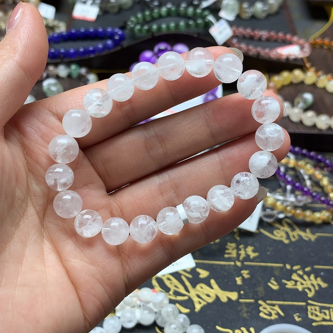 水晶未镶嵌手链手链